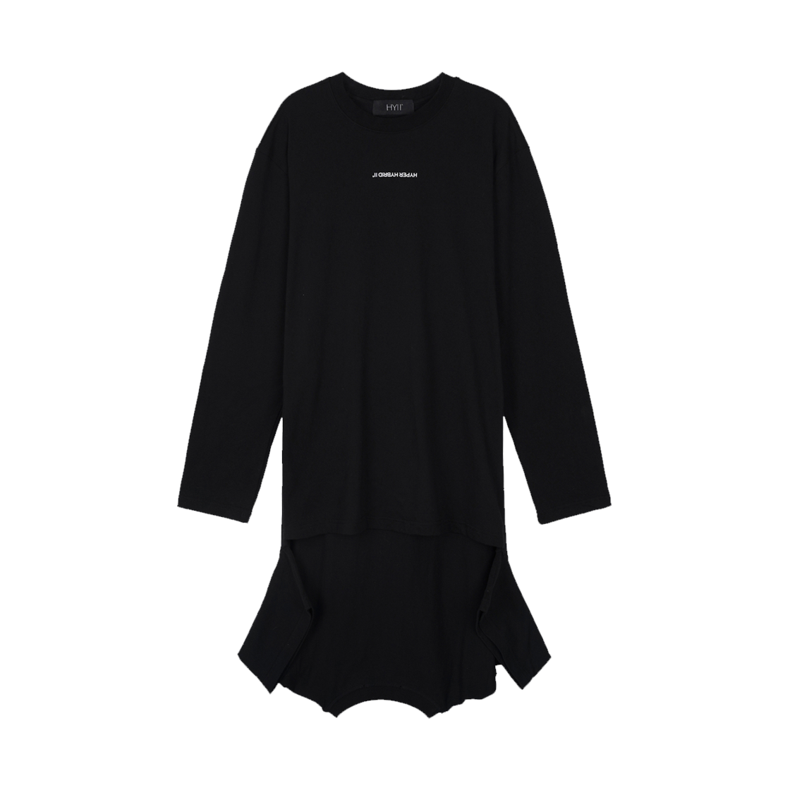 하이투 투웨이 하이브리드 티셔츠 블랙(HYII Two Way Hybrid Tshirt Black)