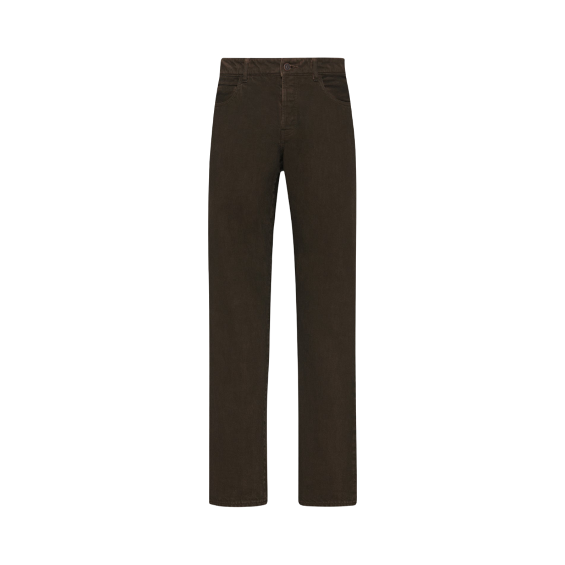 413W3448BRO The Row Carlisle Jean in Cotton Brown