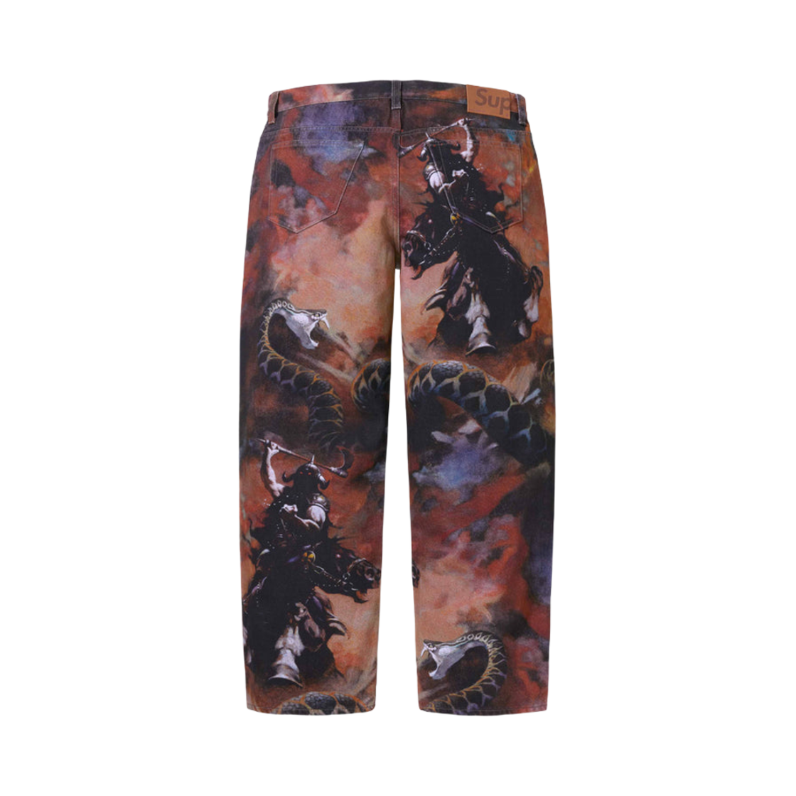 슈프림 프라제타 루즈 핏 진 멀티컬러 - 24FW(Supreme Frazetta Loose Fit Jean Multicolor - 24FW) - 2
