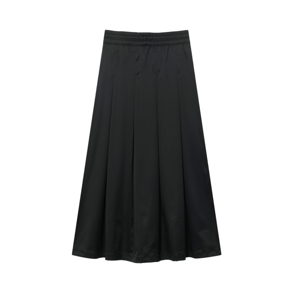 (W) 노스페이스 사틴 플레어 스커트 블랙 - 25SS((W) The North Face Satin Flare Skirt Black - 25SS) - 2