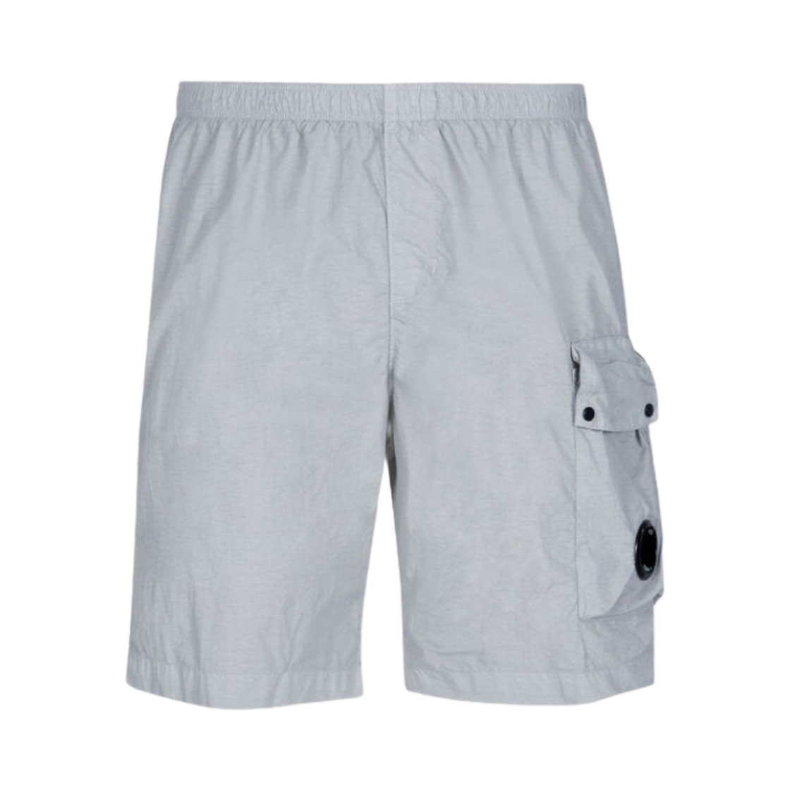 C.P. 컴퍼니 플랫 나일론 렌즈 스윔 쇼츠 플린트 그레이 - 23SS(C.P. Company Flatt Nylon Lens Swim Shorts Flint Grey - 23SS)