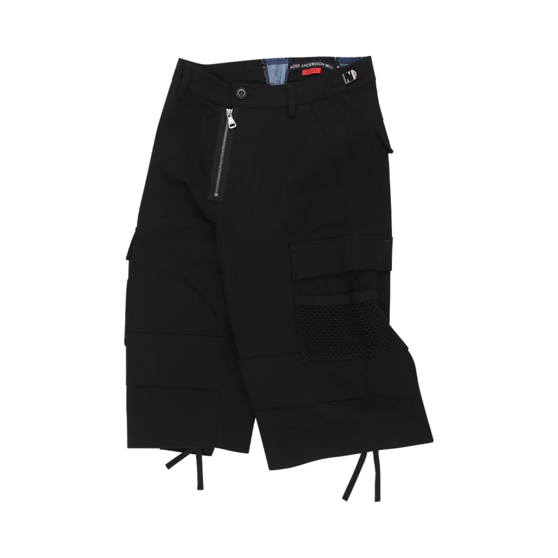 apa807m(BLACK) ADSB Andersson Bell Depot Cotton Cargo Shorts Black