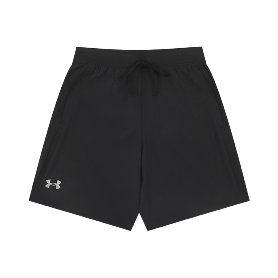 언더아머 런치 언라인드 7인치 쇼츠 블랙 리플렉티브(Under Armour Launch Unlined 7 Inch Shorts Black Reflective)