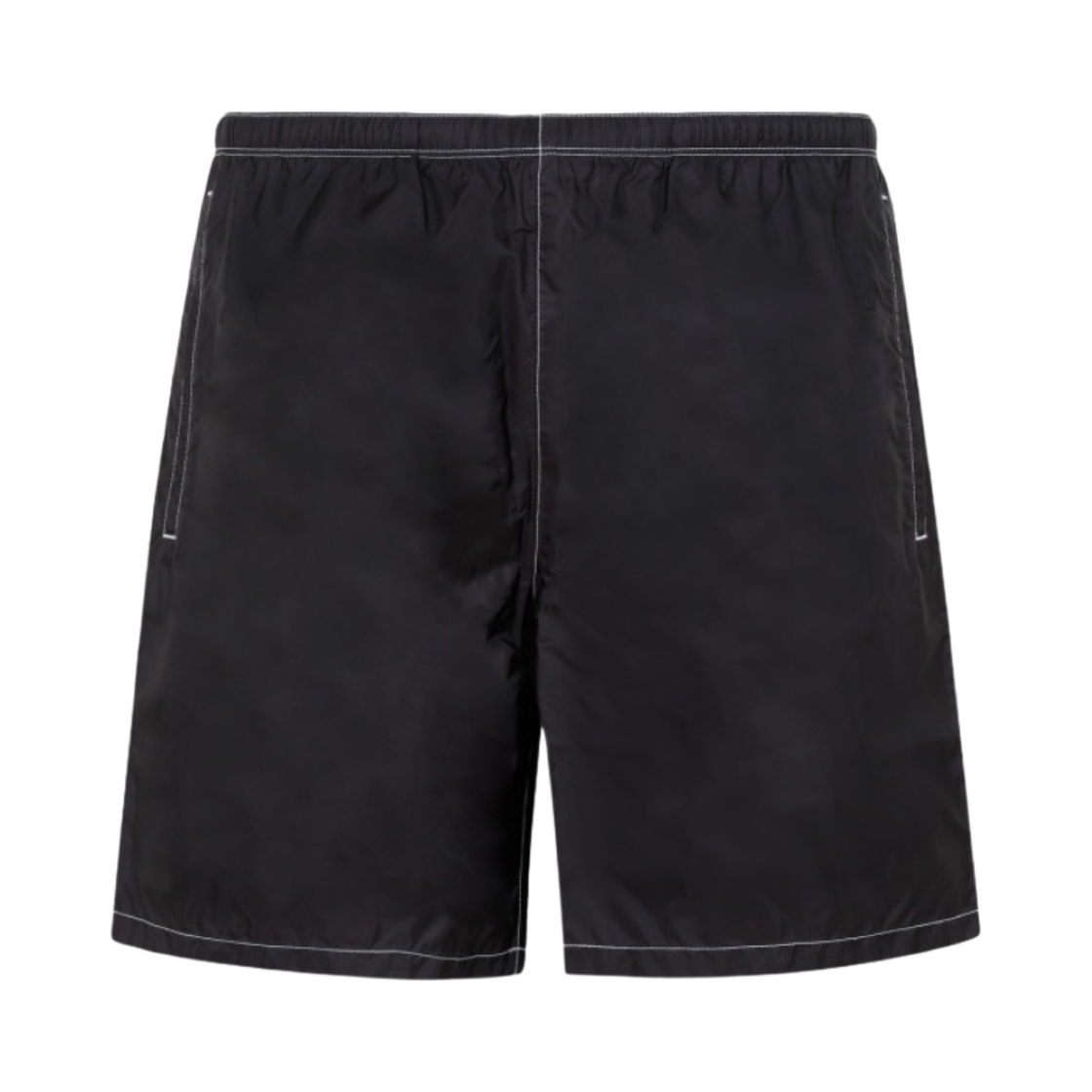 UB333-1WQ9-F0002 Prada Re-Nylon Swim Trunks Black
