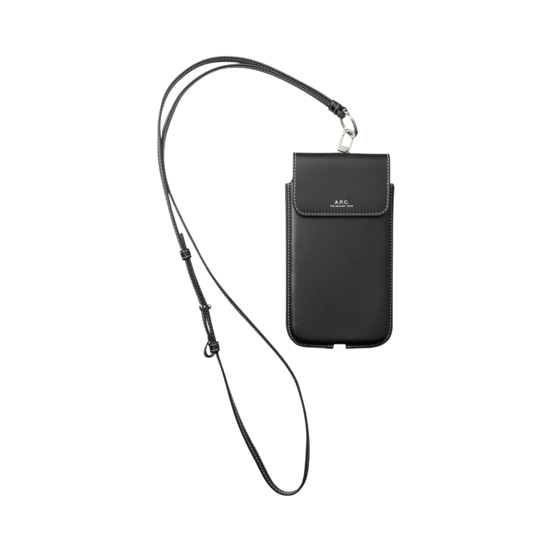 PXAWV-M63507-LZZ A.P.C. Max Phone Case Black