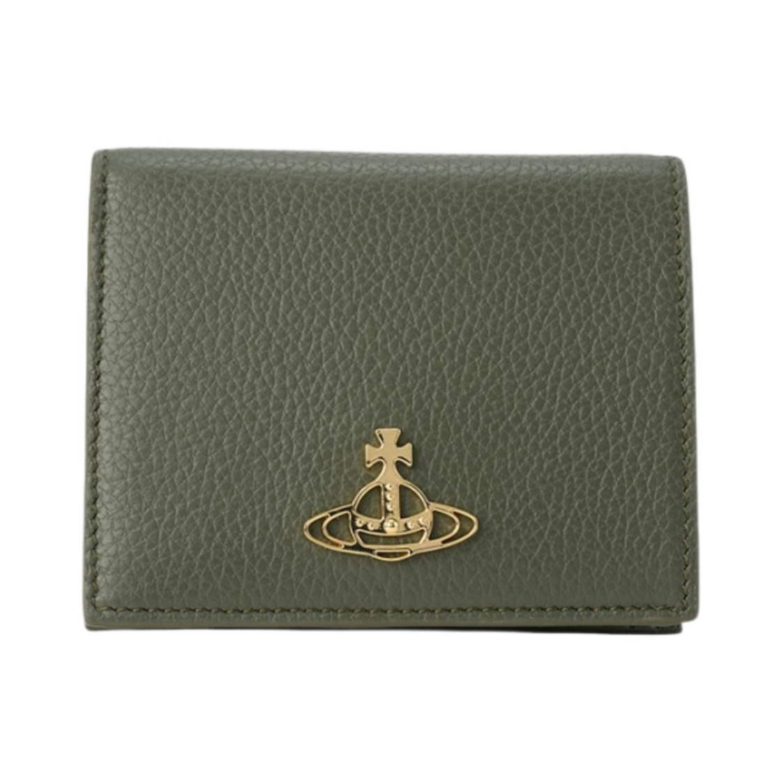 비비안 웨스트우드 그레인 레더 빌폴드 그린(Vivienne Westwood Grain Leather Billfold Green) - 1