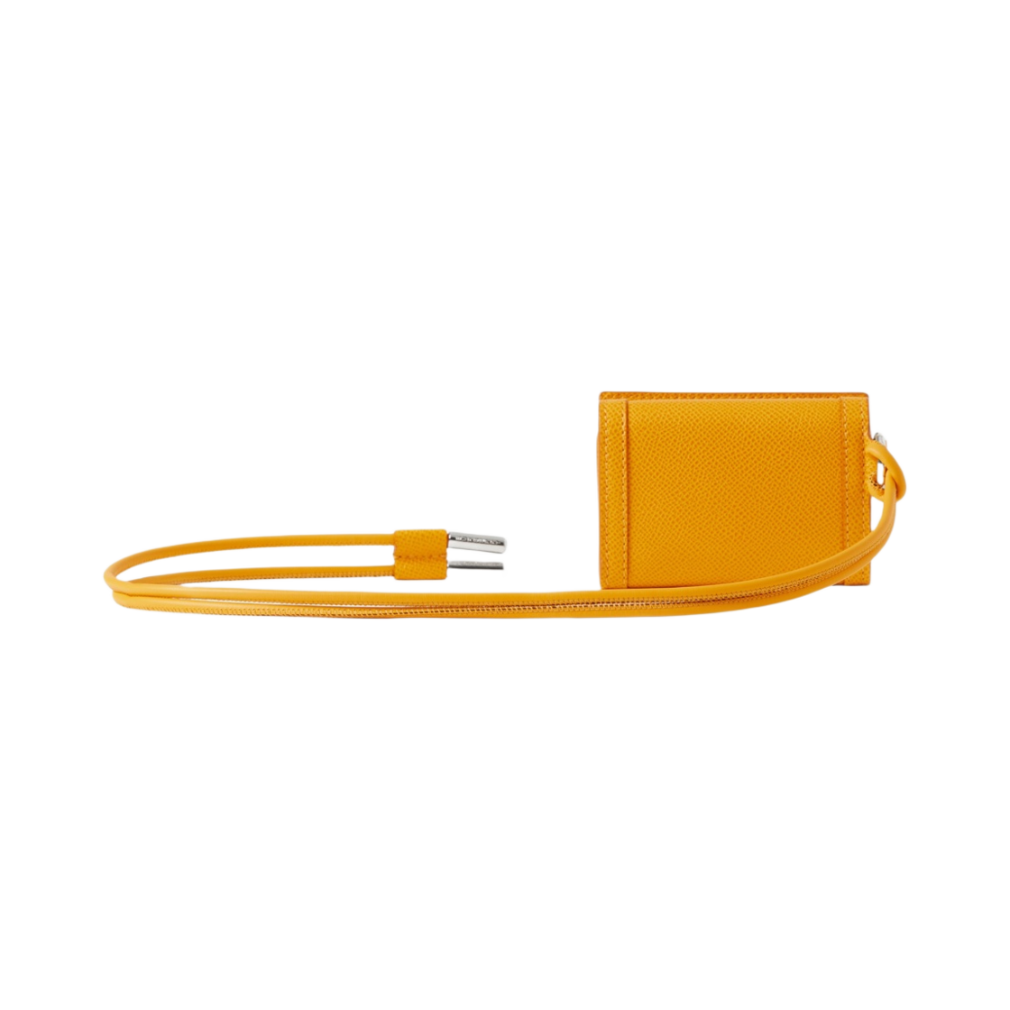 버버리 그레이니 레더 TB 카드 케이스 랜야드 메리골드(Burberry Grainy Leather TB Card Case Lanyard Marigold) - 2