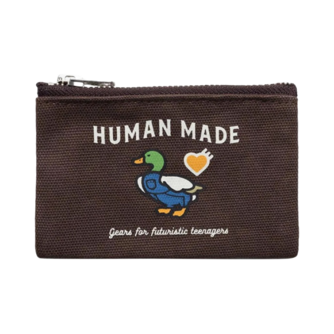 휴먼 메이드 카드 케이스 브라운(Human Made Card Case Brown) - 1