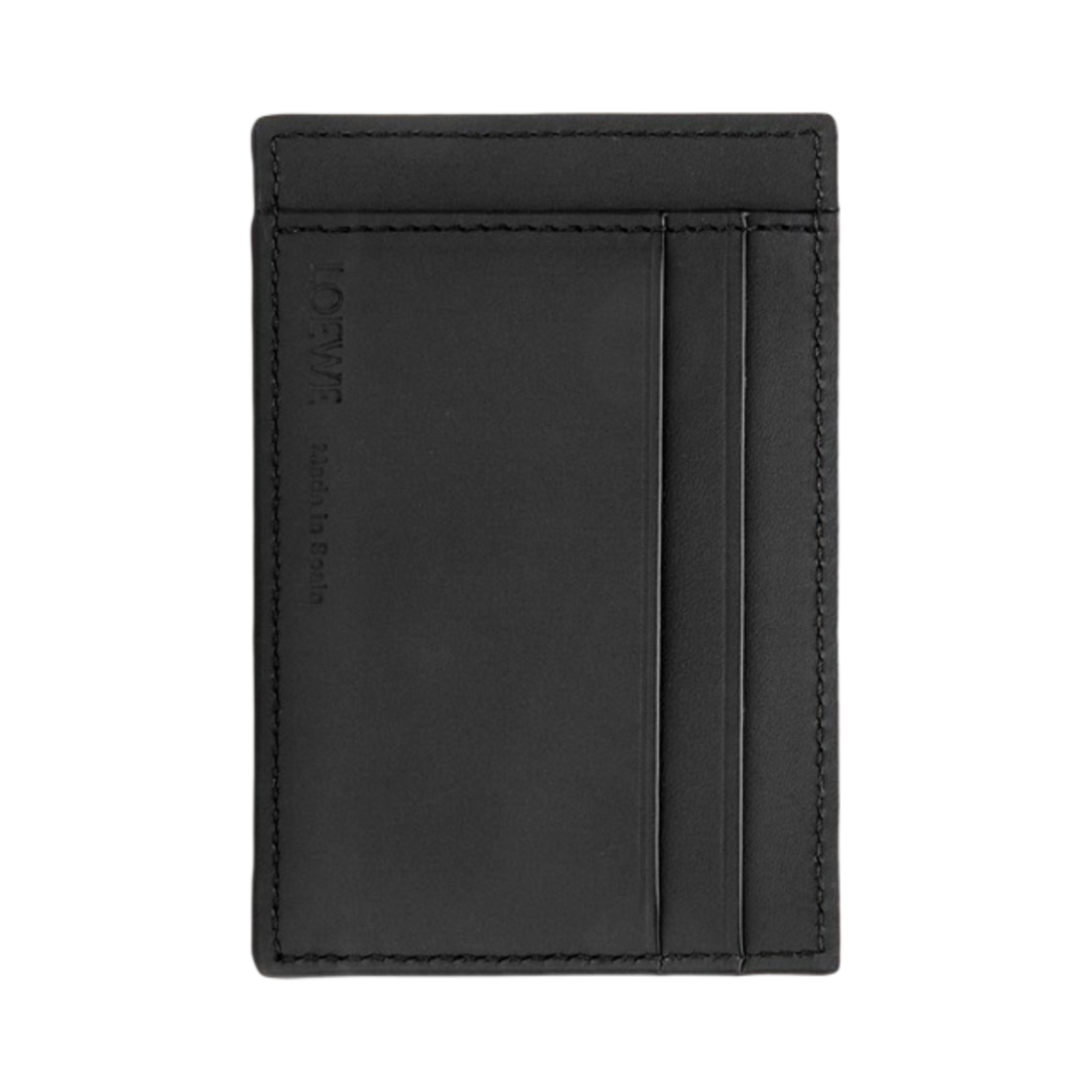 로에베 다이아몬드 카프스킨 슬림 카드 홀더 블랙(Loewe Slim Card Holder in Diamond Calfskin Black) - 2