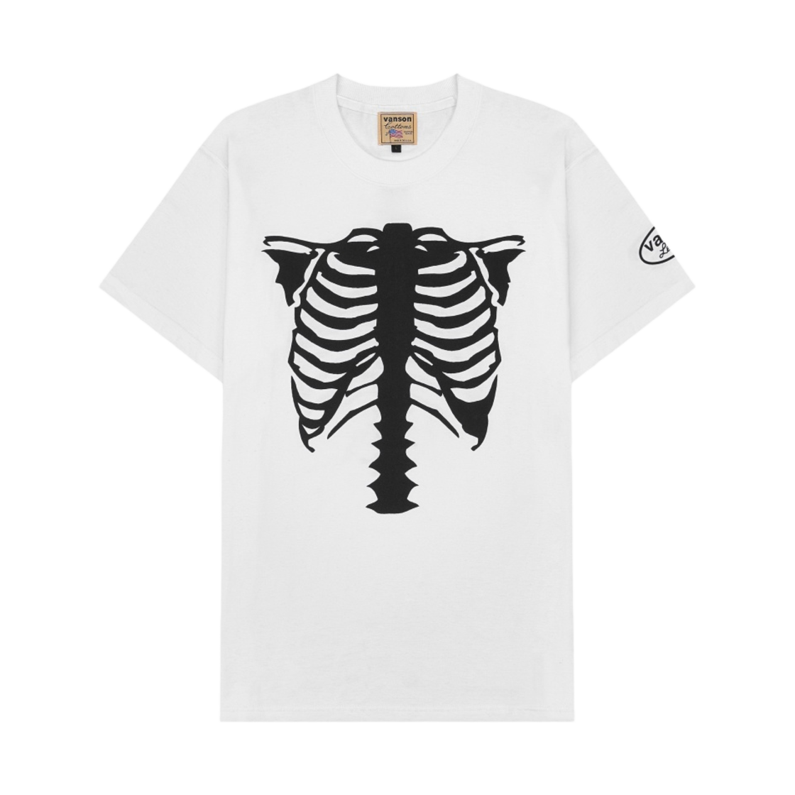 밴슨 T18 티셔츠 화이트(Vanson T18 T-Shirt White)