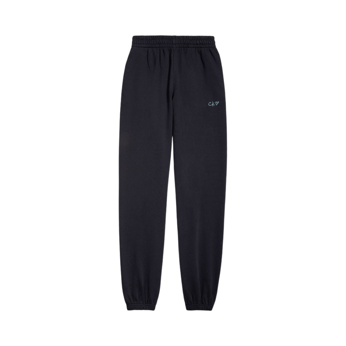(W) 캘빈 클라인 x 제니 코튼 프렌치 테리 조거 팬츠 블랙 뷰티((W) Calvin Klein x Jennie Cotton French Terry Jogger Pants Black Beauty)