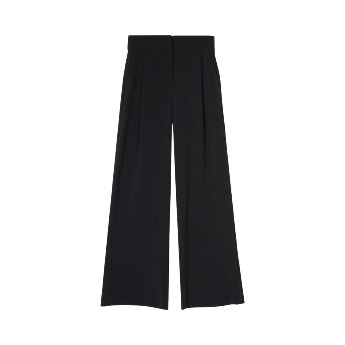 - (W) Umer New SS Pintuck Back Banding Slacks Black