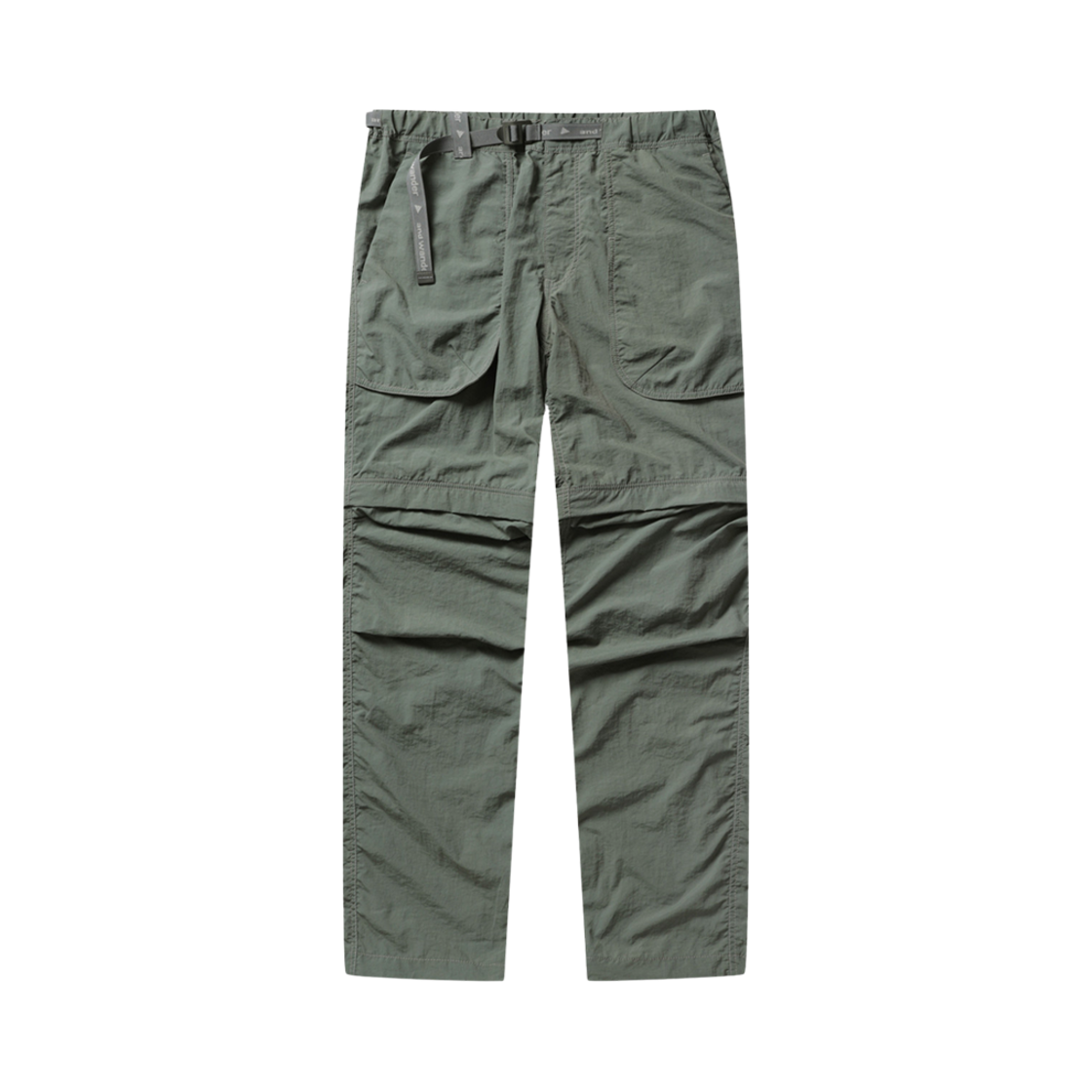 앤드 원더 NY 태피터 하이커 투웨이 팬츠 L 모스(And Wander NY Taffeta Hiker 2way Pants L Moss)
