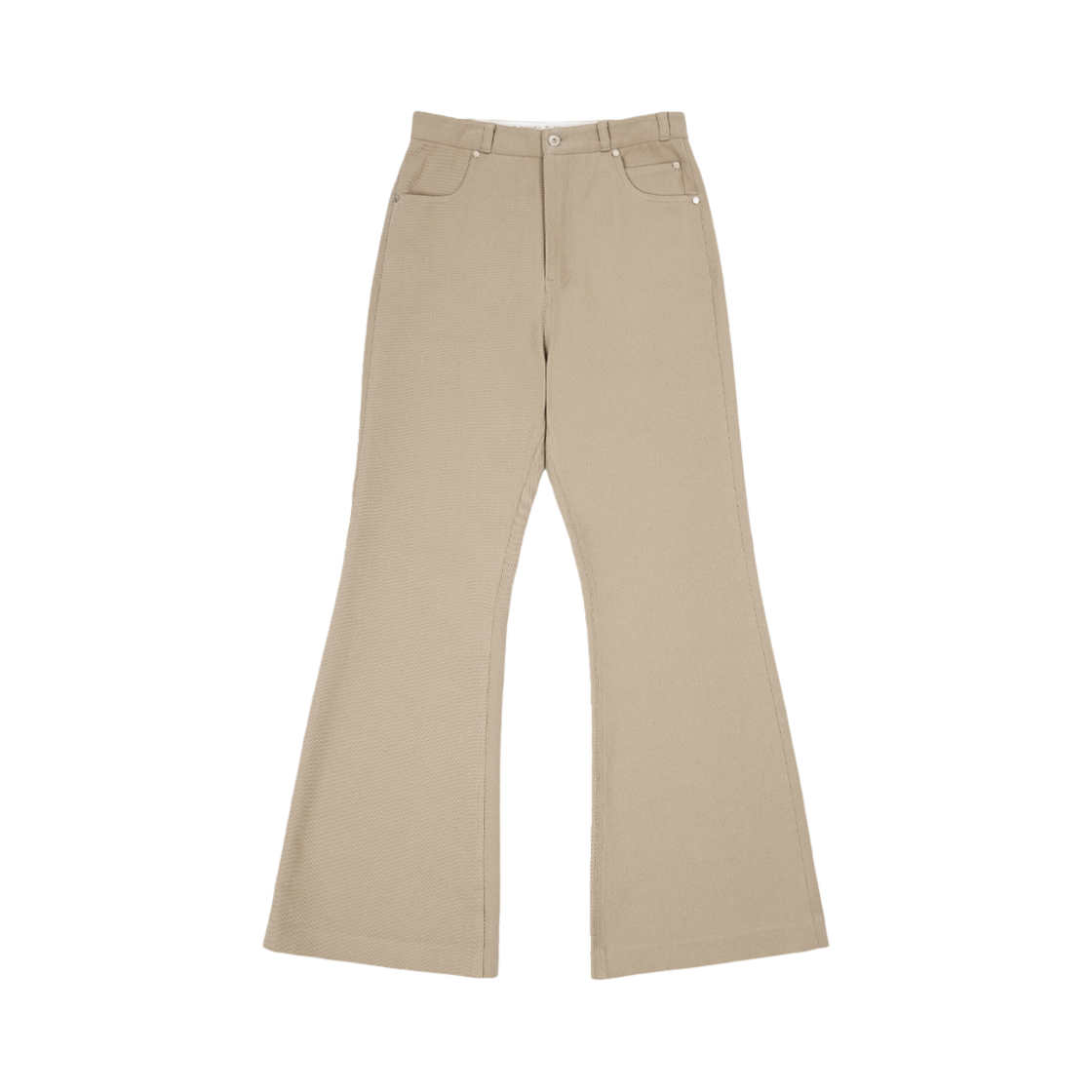 에스티유 24 스프링 플레어 코튼 팬츠 베이지