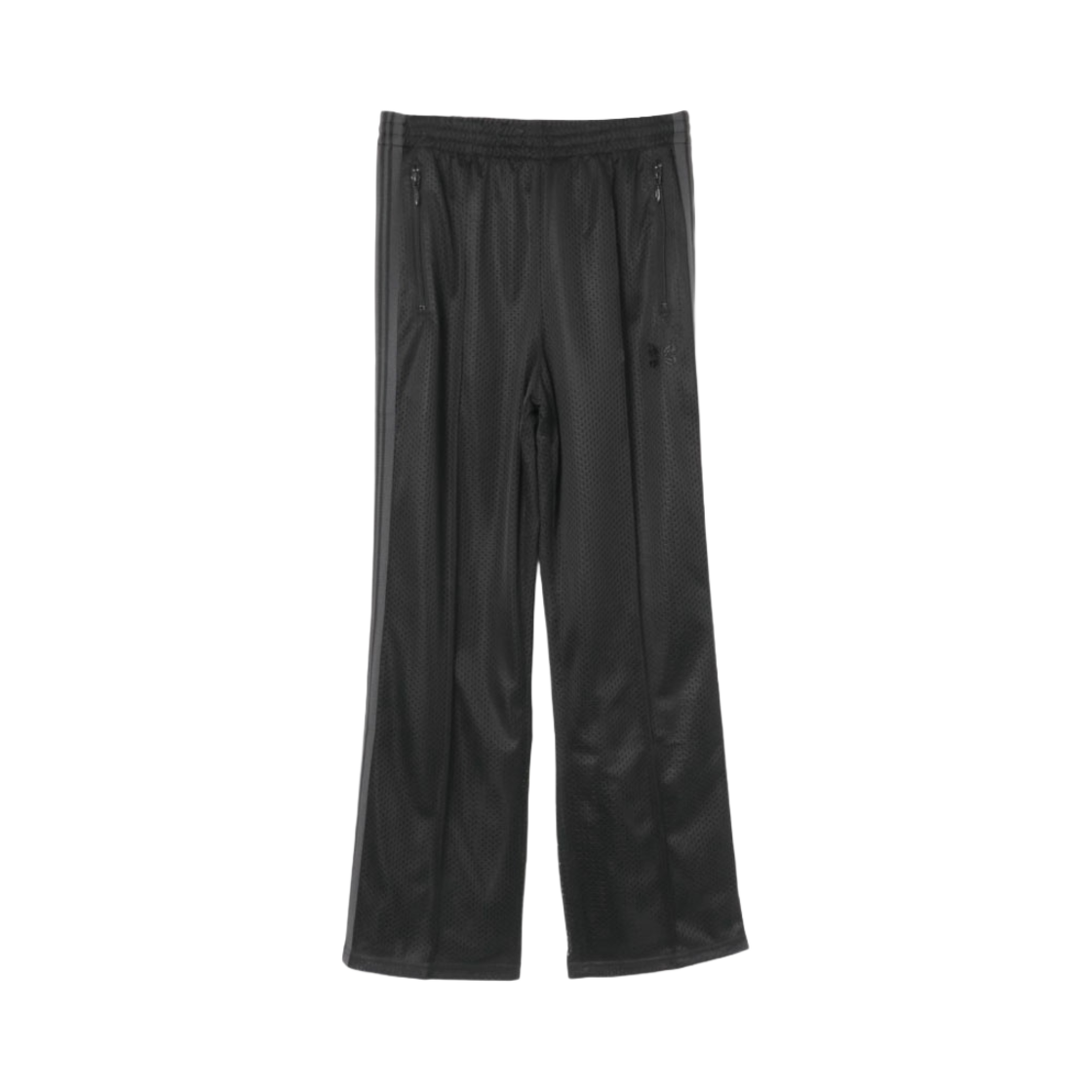 니들스 x 어반 리서치 트랙 팬츠 폴리 메쉬 블랙(Needles x Urban Research Track Pants Poly Mesh Black) - 1