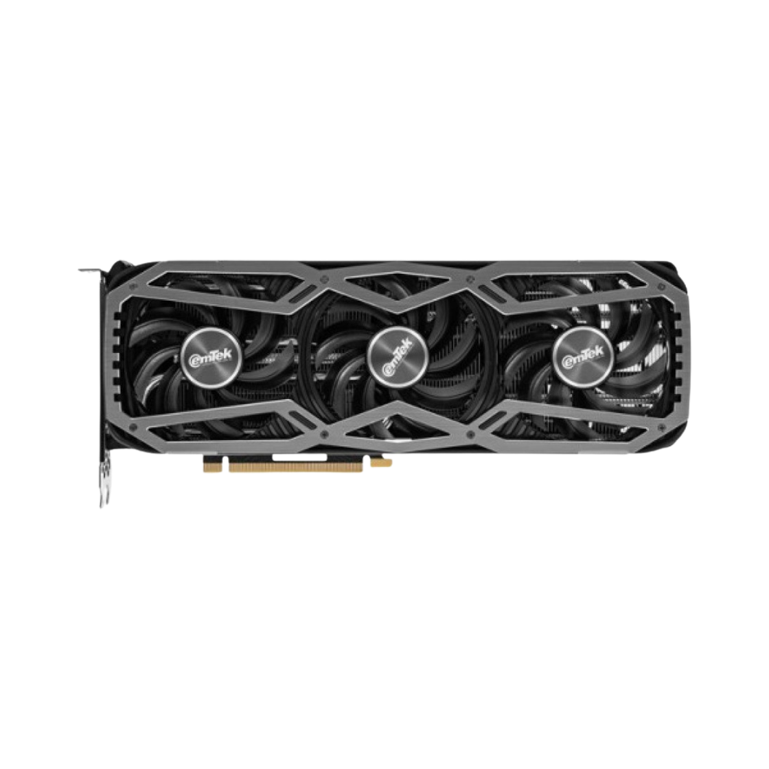 이엠텍 지포스 RTX 3080 티타늄 블랙 에디션 D6X 12기가 (국내 정식 발매 제품)(Emtek Geforce RTX 3080 Ti Black Edition D6X 12GB (Korean Ver.)) - 1