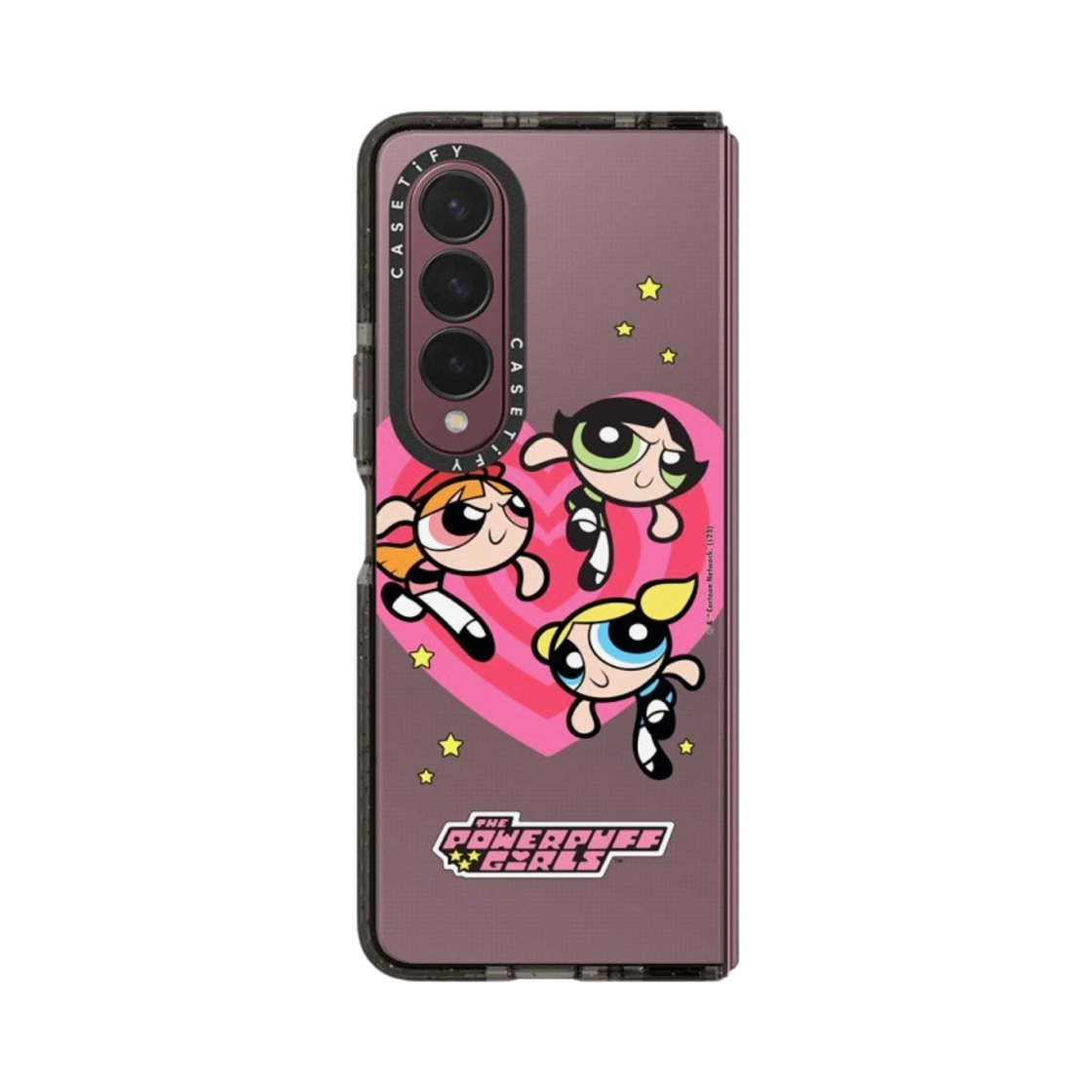 케이스티파이 x 파워퍼프걸 갤럭시 하트 임팩트 케이스 클리어 블랙(Casetify x The Powerpuff Girls Galaxy Heart Impact Case Clear Black) - 3