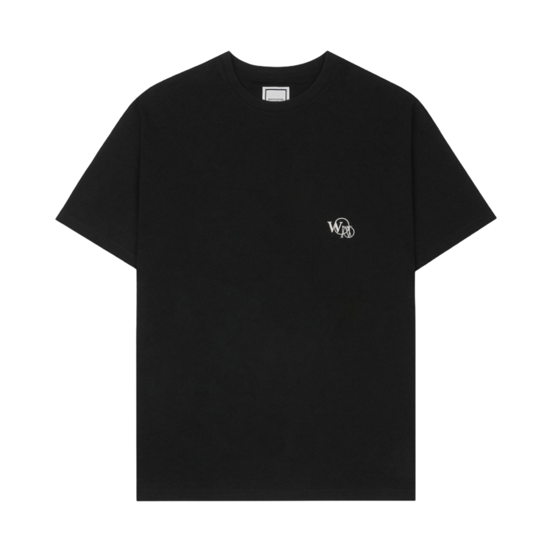 【Wooyoungmi】 Luminous Jellyfish Back Logo T-Shirt Black Wooyoungmi Black Luminous Jellyfish T-Shirt Wooyoungmi