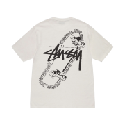 Stussy Skate Posse Pigment Dyed T-Shirt Natural