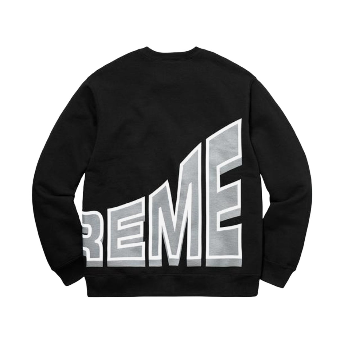 슈프림 사이드 아크 크루넥 블랙 - 18SS(Supreme Side Arc Crewneck Black - 18SS) - 2