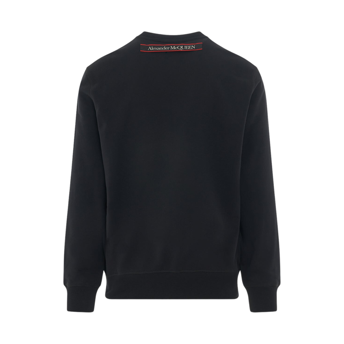 알렉산더 맥퀸 로고 테이프 디테일 스웨트셔츠 블랙 믹스(Alexander McQueen Logo Tape Detail Sweatshirt Black Mix) - 2