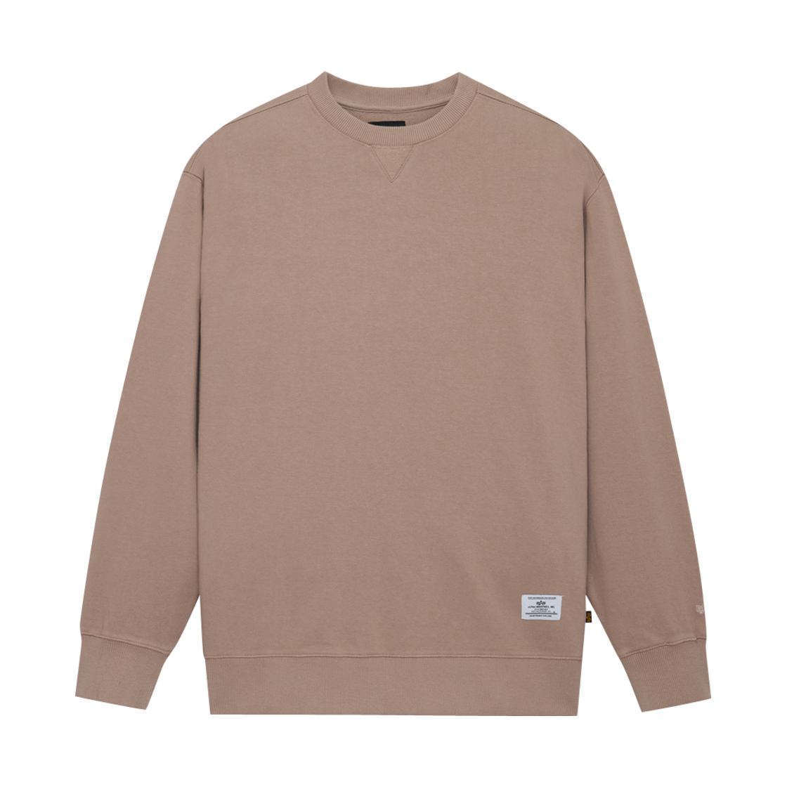 알파 인더스트리 에센셜 프렌치 테리 크루넥 Gen II 아틀라스 카키