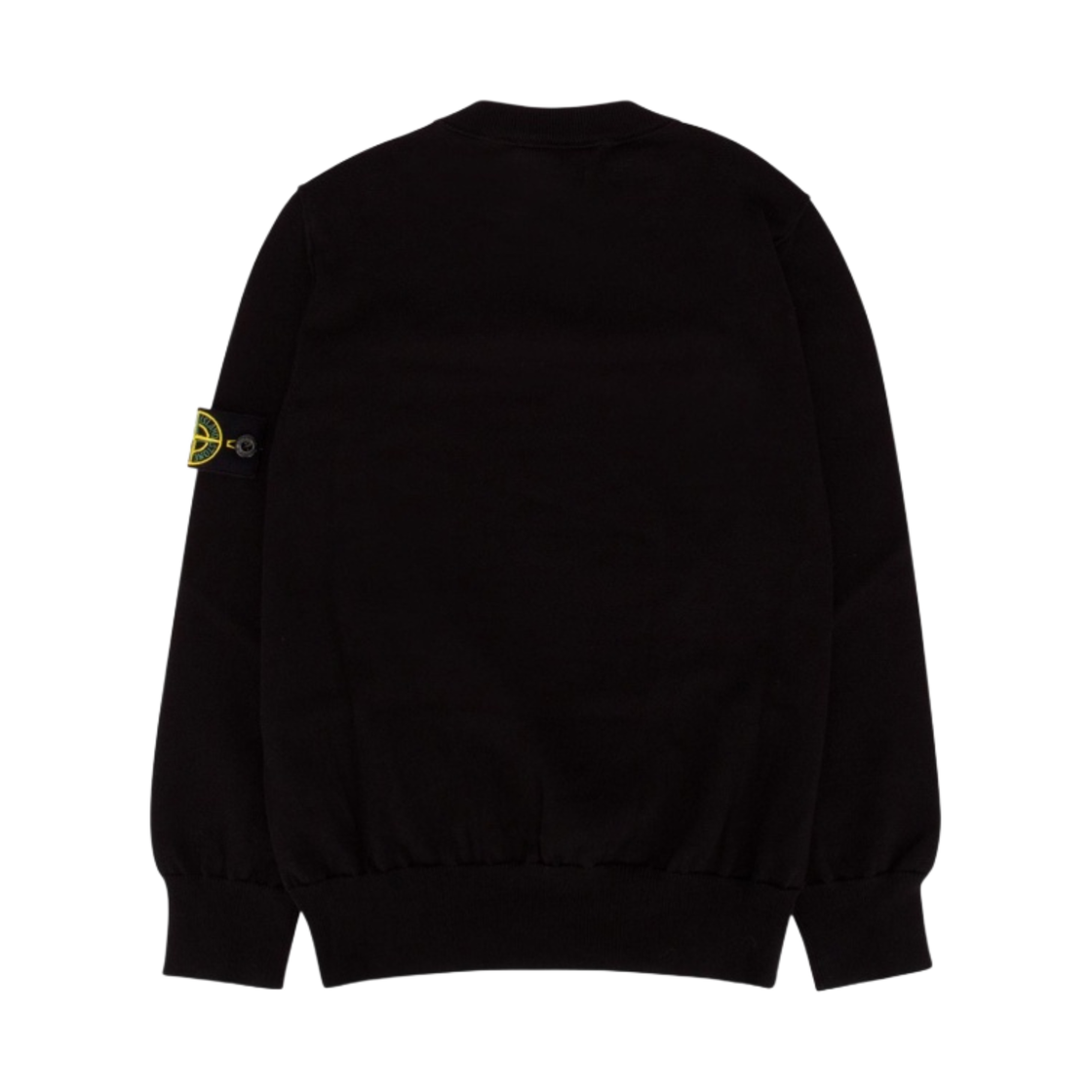 (키즈) 스톤 아일랜드 501A4 크루넥 스티치 소프트 코튼 니트 블랙 - 23SS((Kids) Stone Island 501A4 Crewneck Stitch Soft Cotton Knit Black - 23SS) - 2
