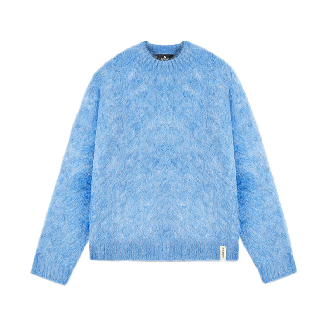 리프레젠트 알파카 케이블 니트 일렉트릭 블루 - 24FW(Represent Alpaca Cable Knit Electric Blue - 24FW)