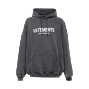 Vetements Limited Edition Logo Hoodie Black