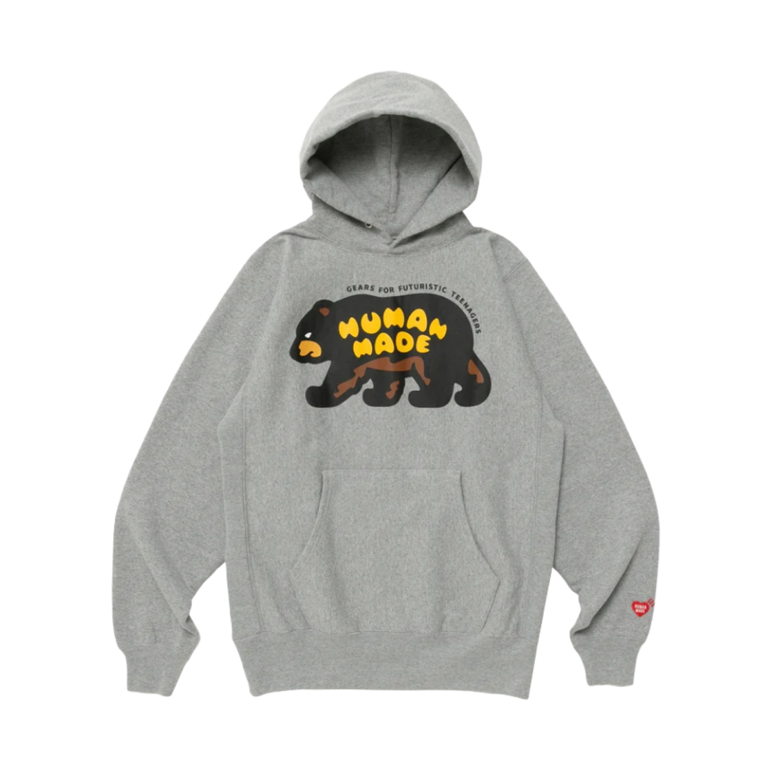 휴먼 메이드 헤비웨이트 후드 #1 그레이