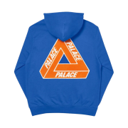Palace Tri-Chenille Hood Blue - 20SS