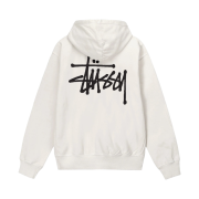 Stussy Basic Stussy Pigment Dyed Hoodie Natural