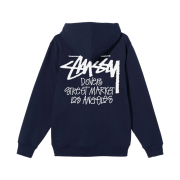 Stussy Stock DSM Los Angeles Hoodie Navy 2021