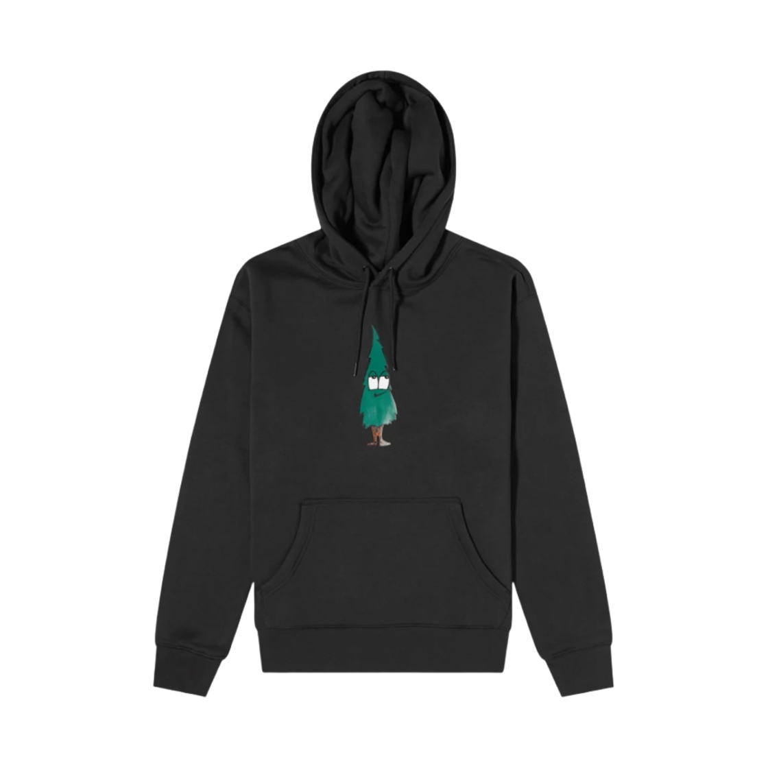 나이키 SB 카툰 프린팅 플리스 후드 블랙 -US/EU(Nike SB Cartoon Printing Fleece Hoodie Black - US/EU) - 1