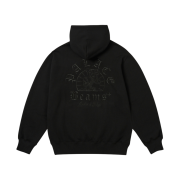 Palace x Beams Plus Graphic Hood Black - 24FW