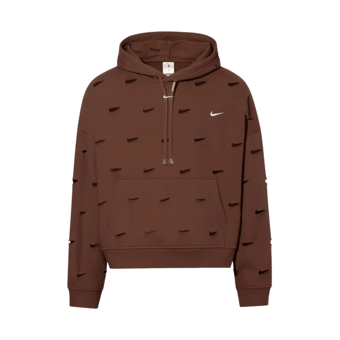 나이키 x 자크뮈스 스우시 후드 카카오 와우 - US/EU(Nike x Jacquemus Swoosh Hoodie Cacao Wow - US/EU)