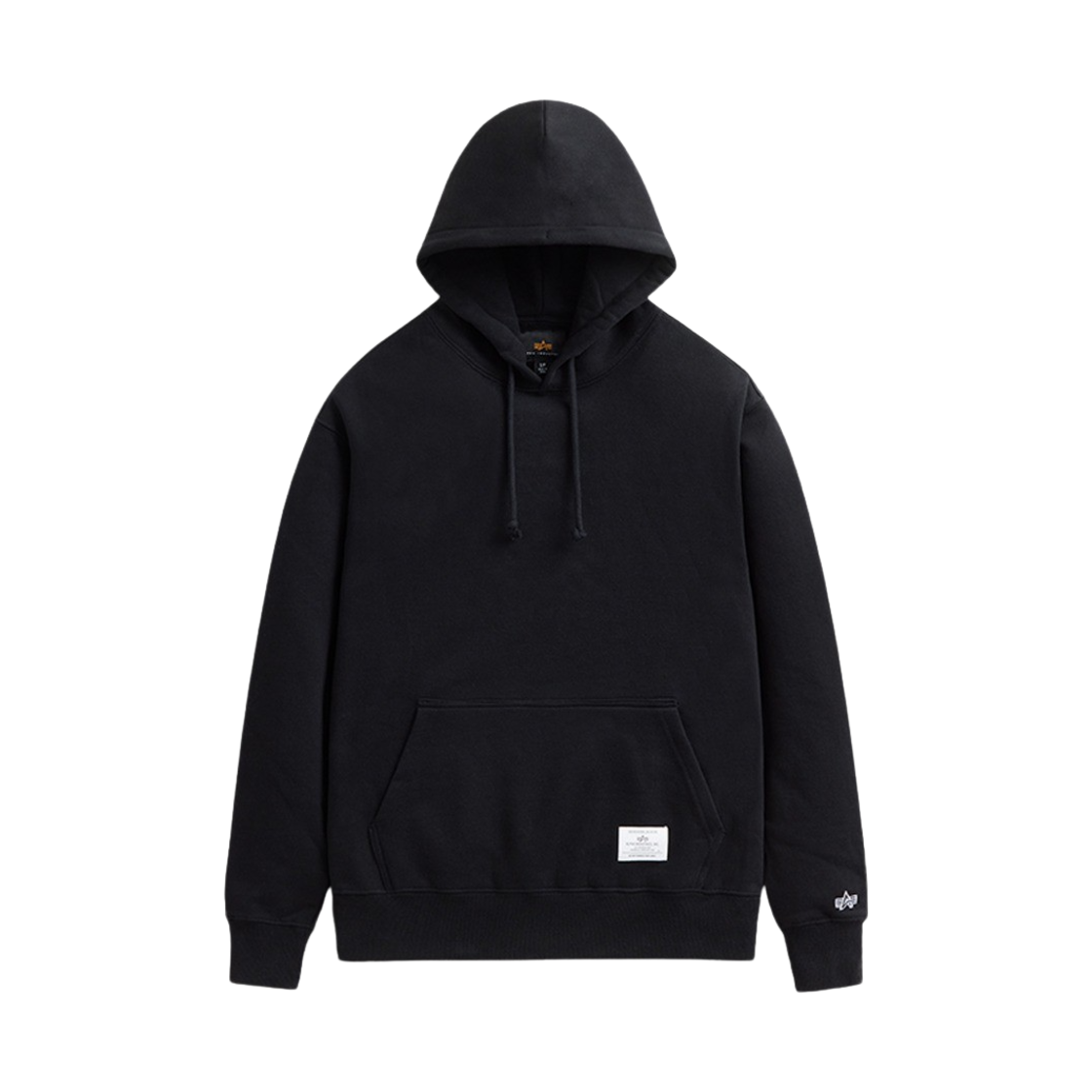 AI24I1000025BLK ALPHA INDUSTRIES Essential French Terry Hoodie Black