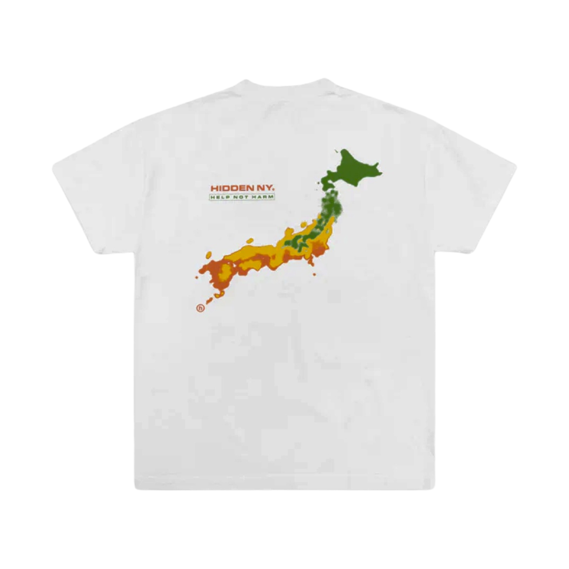 히든 NY x 골드윈 테르모 재팬 티셔츠 화이트(Hidden NY x Goldwin Thermo Japan T-Shirt White)