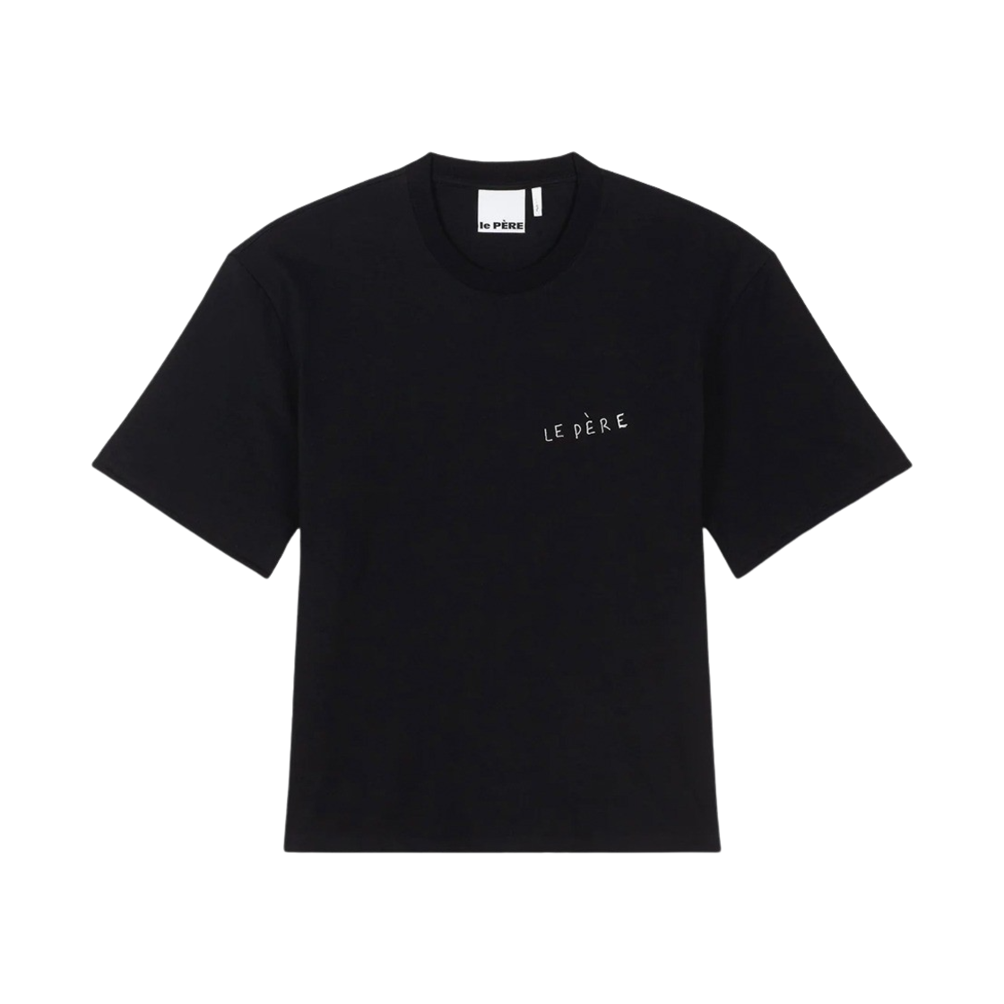 KM4BTSSLE10BK LE PERE Double Sleeve Tee Black