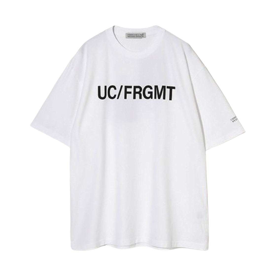 언더커버 x 프라그먼트 UC2C9814 티셔츠 화이트 - 이세탄 신주쿠 한정(Undercover x Fragment UC2C9814 T-Shirt White - Isetan Shinjuku Exclusive)