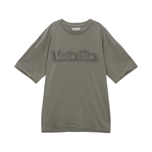 W) 마뗑킴 마뗑 쉐이드 로고 탑 스모크 블루 | Matin Kim | KREAM W) 마뗑킴 마뗑 쉐이드 로고 탑 스모크 블루 | Matin Kim | KREAM