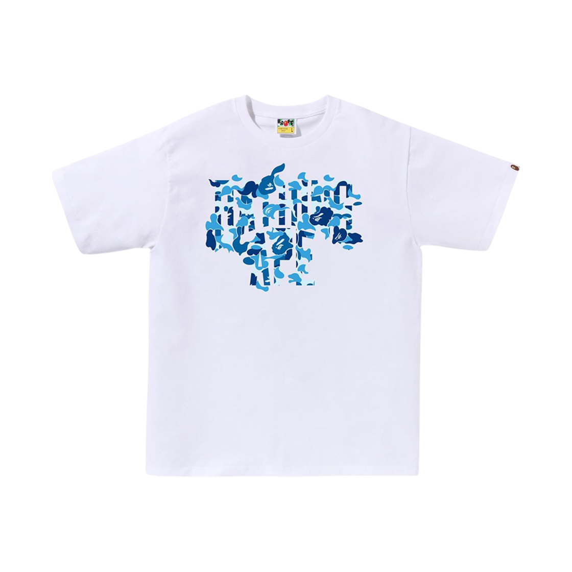 - BAPE ABC Camo Rebuild NYC Logo T-Shirt White