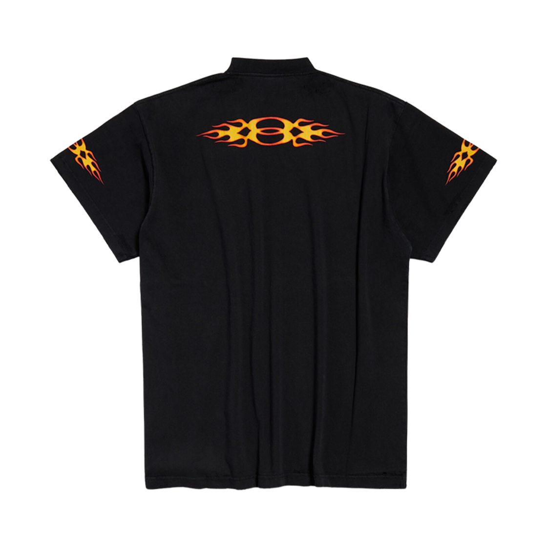 발렌시아가 버닝 유니티 티셔츠 오버사이즈 블랙(Balenciaga Burning Unity T-Shirt Oversized Black) - 2