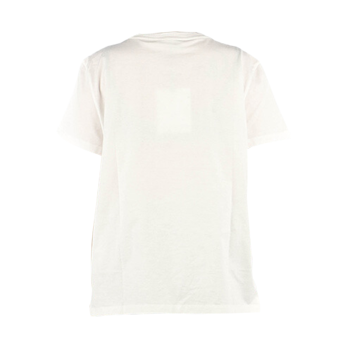 (W) 막스마라 자수 코튼 티셔츠 화이트((W) Max Mara Embroidered Cotton T-Shirt White) - 2
