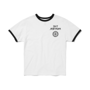 Punch Drunk Parties The Partier Ringer Tee White