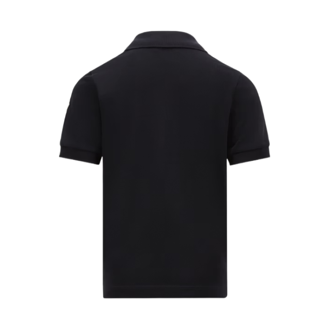 (키즈) 몽클레르 3 컬러 트리밍 코튼 피케 폴로 셔츠 네이비 블루 - 25SS((Kids) Moncler 3 Color Trim Cotton Piquet Polo Shirt Navy Blue - 25SS) - 2