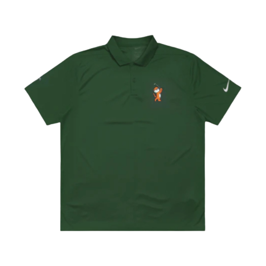 Malbon Golf x Nike Dri-Fit Tiger Buckets Victory Polo Gorge Green