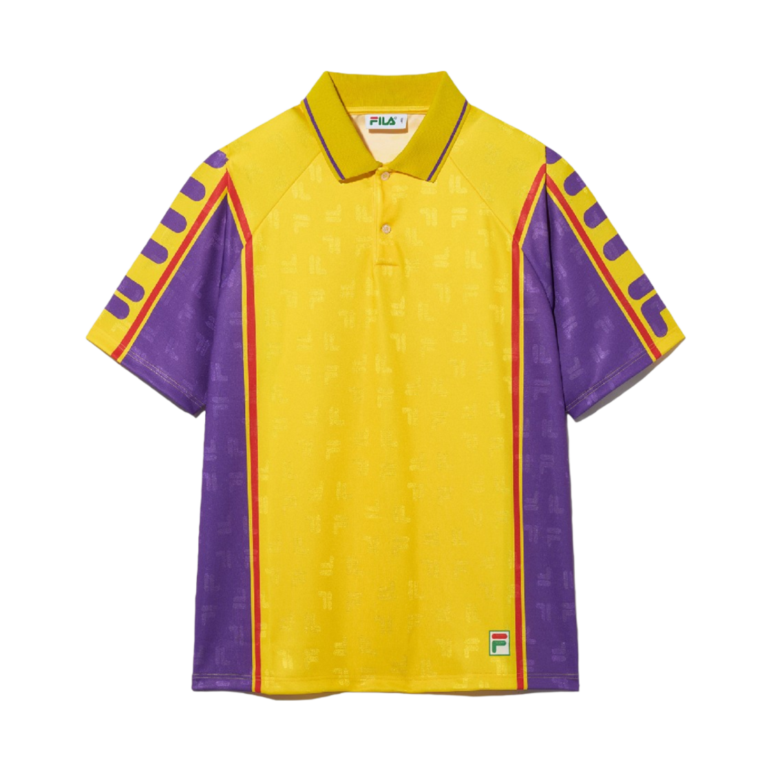 [6% 적립] 휠라 F+ 바레타 자카드 폴로 레몬 크롬