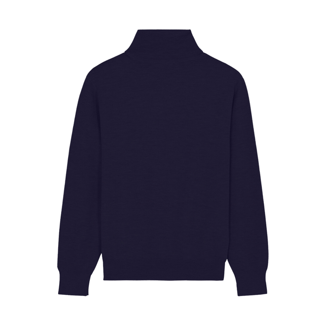 메종 키츠네 폭스 헤드 패치 터틀넥 풀오버 네이비(Maison Kitsune Fox Head Patch Turtleneck Pullover Navy) - 2