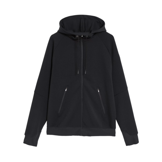1ME11440553 On Running Zipped Hoodie Black